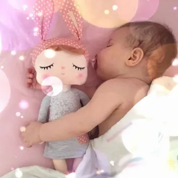 Noi Drăguț-MI PREA Angela Umplute Papusa Somn Jucărie de Pluș Fetita Cadou de Ziua Animale de Pluș