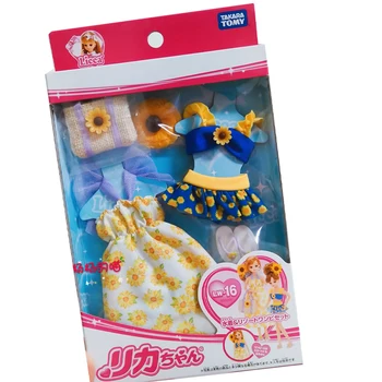 TAKARA TOMY Anime Cifre Doll Licca Cosplay Dressup Kawaii Haine Accesorii Refill Pack Printesa Fată Casă de Joacă Jucărie
