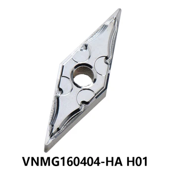 Original VNMG160404-HA VNMG160408-HA H01 VNMG 160404 160408 Insertii Carbură de Strung Cutter Instrumente pentru Aluminiu