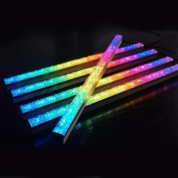 PC Caz de Lumină LED Bar Diamond ARGB Adresabile RGB PC Șasiu Decorative Lampa de Birou Grija accesorii pentru Computer