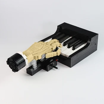 MOC Blocuri pian Model cărămizi de construcție pentru copii jucării MOC costum independentă de design Diy Cărămizi