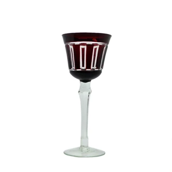 De Înaltă Calitate Edo Kiriko Cupă De Sticlă De Sticlă De Vin Lucrate Manual Cupă De Șampanie Set De Doua Bucati