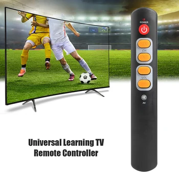 6 Butoane Galbene de Învățare la Distanță Copie Electronică Smart Home Accesorii de IR de la Distanță pentru TV Box-STB DVD DVB VCR