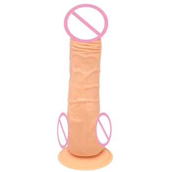 10 inch Gigant Carne Vibrator Gros Imens Vibrator Extrem de Mare Vibrator Realist ventuza Sex Produs pentru Femeile Lesbiene Erotice Adulti