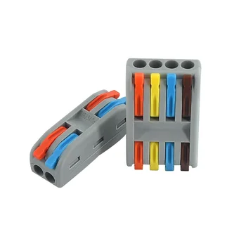 Mini Fast-Cablu cu Conectori Universal Compact Conductor de Primăvară Despicare Cabluri Conector Push-in Bloc Terminal SPL-2/3 LED