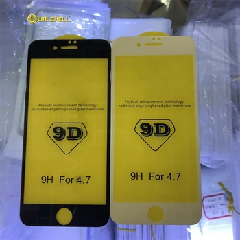 Fierbinte de vânzare 9D 9H temperat pahar ecran protector plin de Lipici full Film de Acoperire Pentru Iphone X XS Max XR 8 7 6 6s plus