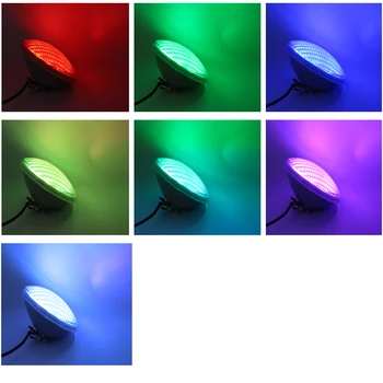 LED Piscina RGB Lumina Subacvatice 18W 36W 54W AC12V PAR56 Piscina Multicolor cu RF de la Distanță Sincron IP 68 rezistent la apa