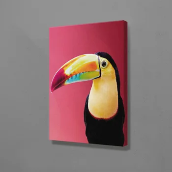 Tablouri Canvas Wall opera de Arta Toucan Decor Acasă Pasăre Poster HD Printuri Modular Animale Imagini de Epocă Living-Cadru Nr.