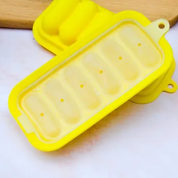 Ustensile De Bucătărie Diy Cârnați Mucegai Cârnați Șuncă Silicon 6 Cu Hot Dog Box Convenabil Și Practice Accesorii De Bucatarie