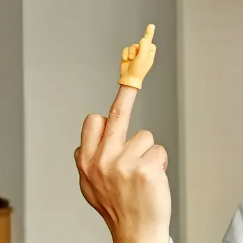 Deget Marionetă Deget Mini Mână de Mână Mici cu mâna Stângă și Mâna Dreaptă pentru Joc Partidul pentru animale de Companie