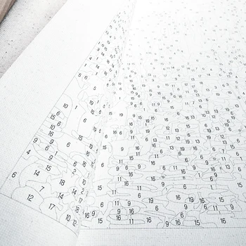 GATYZTORY 60x120cm Cadru de BRICOLAJ, Pictura De Numere Abstracte Imagine Vopsea pe bază de Acril Pe Panza de Mari Dimensiuni Pentru Camera de zi de Arte