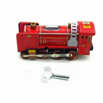 Vintage Retro feroviar motor jucărie Clasic Ceas de Vânt Colectie de Tren Jucărie Pentru Copii Adulti Cadou de Colectie