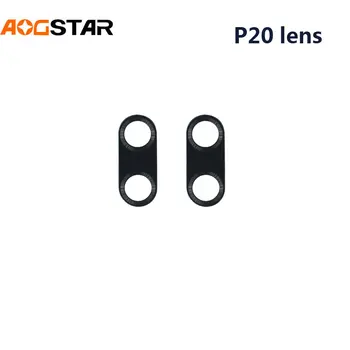 2 buc Nou cu Amănuntul din Spate aparat de Fotografiat Lentilă Pentru Huawei P20 Camera Capac de Sticlă Cu Adezivi