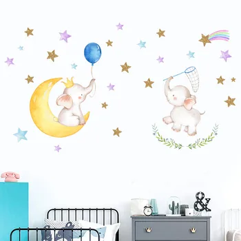 Anime postere Stele Și Elefanți Și PVC Autocolant Autocolante de Perete Camera de zi de Decorare decor accesorii pentru casa zelda