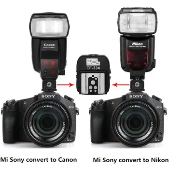Hot Shoe Adapter pentru Conversia Sony Mi A7 A7RII A7II Camera pentru Canon Nikon Flash Yongnuo Speedlite