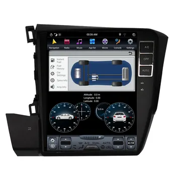 Pentru Honda Civic 9 FD FB 2011 - Android 9 Carplay Auto Tesla Player Multimedia Navigatie GPS Auto Radio Casetofon DVD Unitatii