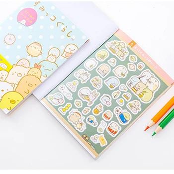 335Pcs/set Japonez Sumikko Gurashi Autocolant Scrapbooking Kawaii Desene animate DIY Jurnalul Decorative Etichetă Adezivă de Etanșare Papetărie