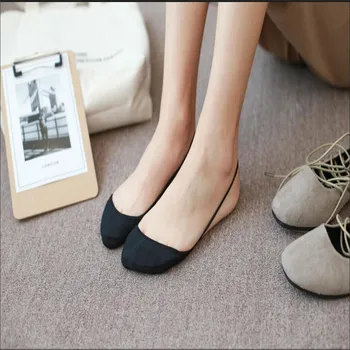 1Pairs Bumbac Confortabil Monofazate Jumătate Capac Unic Invizibil Ciorap Papuci pentru Femei Fete Subțire Toc Înalt Pantofi Șosete Meais