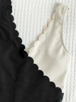 Două culori de costume de Baie 2020-O singură Bucată de Costume de baie Femei Monokini Mozaic de costume de Baie Push Up Bodysuit Costum de Baie Costum de baie Feminin