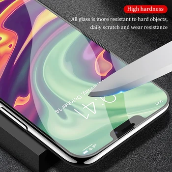 Acoperire completă Sticla Temperata pentru iPhone 12 Pro Max 11 X XS XR Ecran Protector pentru iPhone 12 Pro 12 Mini 6 6S 7 12pro 8 Plus de Sticlă