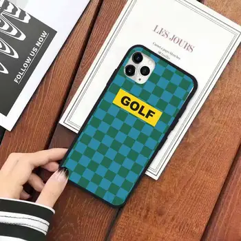 Golf Wang Tyler Creatorul cantareata Telefon Caz pentru iPhone 11 12 pro XS MAX 8 7 6 6S Plus X 5S SE 2020 XR soft shell funda hull