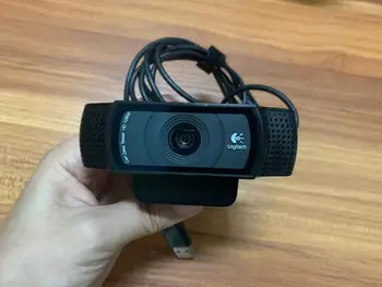 C920 HD Pro Webcam Inteligente HD 1080p web cam Original Logitech Lat Skype Video Call Laptop Usb Camera 15MP Camera Web