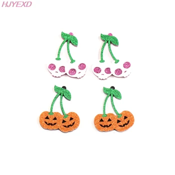 (1pair/lot) Cherry Pentru Cercei Dovleac Craniu Acrilice Halloween Accesorii Bijuterii