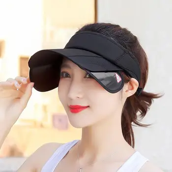 Reglabil Soare Protectie UV Cozoroc Pălărie de Vară pentru Femei Golf Cu Capac Retractabil Plaja de Refuz Outddor Sport Pălărie Gorras Hombre