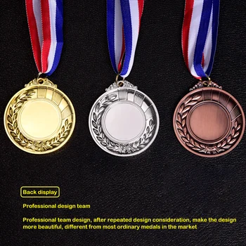 Aur Argint Bronz Premiul Copiii Câștigătorul Medaliei de Recompensă Insigna Joc de Copii, Premiul pentru Sport Academicieni sau Orice Competiție Diametru