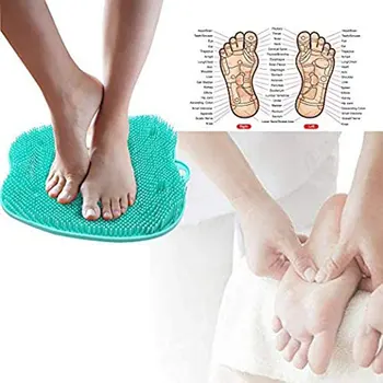 Picior de Masaj cu Perna de Peeling Si Calusuri Picior Perie de Exfoliere Picior Perie Portabil Non-îndoirea Piciorului de Spălat Pad