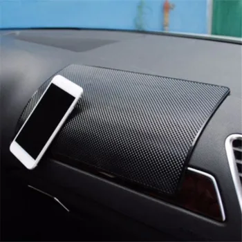 2021 Moda Auto Non-Alunecare Mat Silicon Auto Interior Tablou De Bord De Telefon Anti-Alunecare Depozitare Mat Tampoane