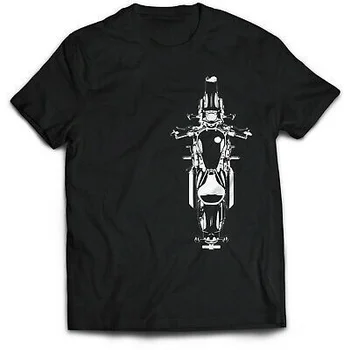 Triumph Bonneville Bobber Motocicleta T-Shirt. Motociclist Tricou dimensiuni Mici la 5XL