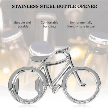 1BUC Drăguț Modă Biciclete Biciclete, Metal, Sticla de Bere Deschizator breloc cheie inele pentru biciclete iubitor de motociclist Cadou Creativ pentru ciclism