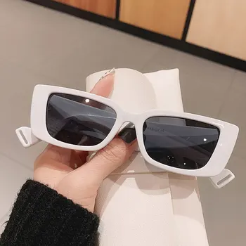 2021 Retro Mic Dreptunghi ochelari de Soare Femei Populare de Moda Bomboane de Culoare Ochelari de Bărbați Piața de Epocă Ochelari de Soare Nuante UV400