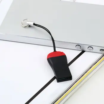 Desene animate Fluier Forma Mini USB 2.0 Micro TF Card de Memorie Flash Reader, 1 în 1 SD Reader Adaptor Pentru Laptop telefon Mobil