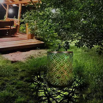 Energiei solare Alimentat LED Lumini Sol Retro Grădină cu Gazon, cu Lanterna Acasă de Iluminat Decorative în aer liber, Peisaj Lămpi