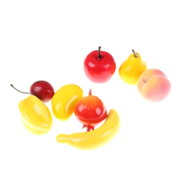20buc Mini Artificiale de Fructe de Piersici Spuma Ieftin Apple Cherry Simulare de Fructe False Acasă Petrecerea de Nunta