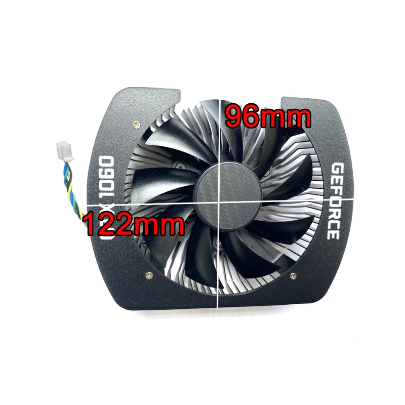NOI DIY radiator PLA09215B12H 0.55 O 4PIN GPU de Răcire Ventilator Pentru ZATOC GTX1060 NVIDIA GeForce GTX 1060 oem radiator, placa Grafica