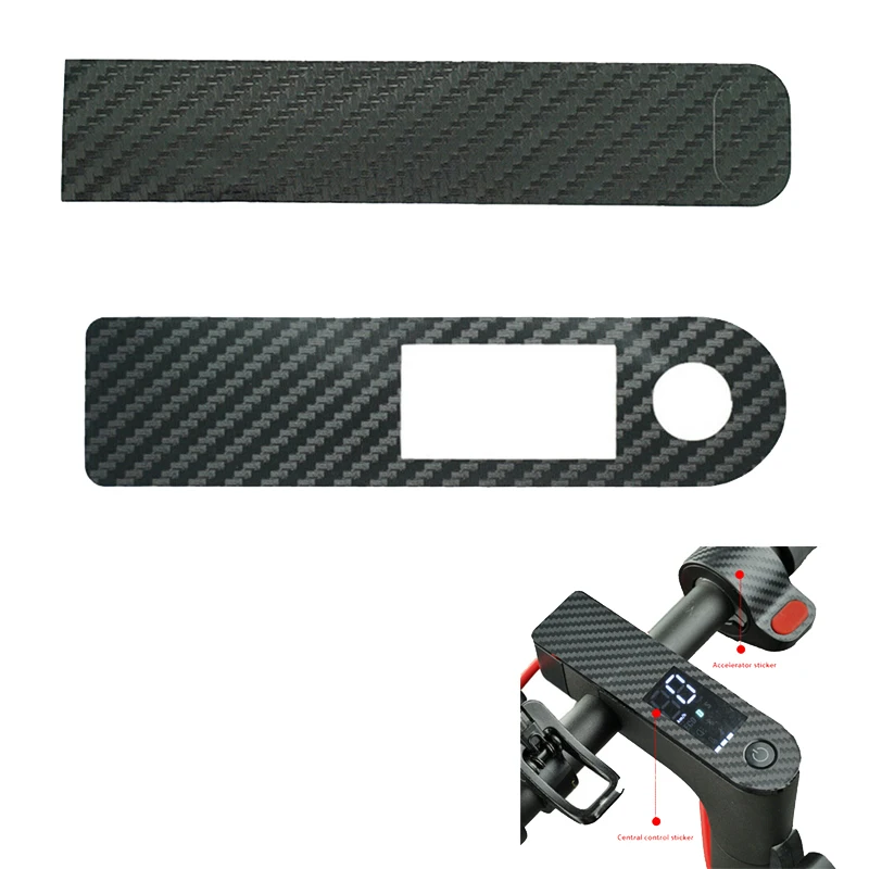 Scuter Electric Panou din Fibra de Carbon Impermeabil Anti-Alunecare de Film Protector de Accelerație Autocolant pentru Xiaomi Mijia M365 Pro