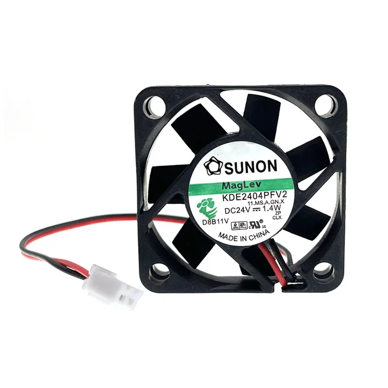 24V Fan KDE2404PFV2 40mm 4cm Mini Micro Ventilator de Răcire, Pentru SUNON 4010 1.4 W 2pin de Mare Viteza Cooler