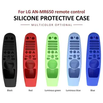Caz de protecție de Silicon pentru TV LG AN-MR600 650-O-MR18BA MR19BA Magic Remote Control Capac rezistent la Șocuri Lavabil la Distanță DL-18