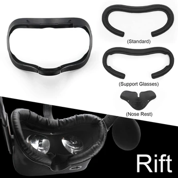 VR Faciale de Interfață și Spumă Pad Acoperire Anti-Scurgere Nas Pad Set de schimb pentru Oculus Rift ( Numai Munca pentru Rift CV1)