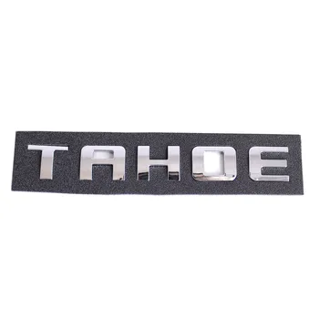 3x Negru Culoare Crom TAHOE Scrisori de Masina Emblema Usa Portbagaj Autocolant Delcas Accesorii Plăci indicatoare pentru CHEVROLET Tahoe LT LS LTZ
