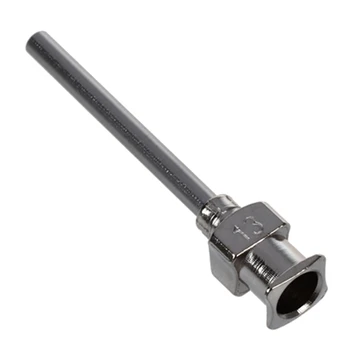 12pcs din Oțel Inoxidabil Luer Lock Industriale Distribuire Lichid Vârful Acului, 1 inch Lungime - 6 buc 13 Ecartament, 1.81 mm ID x 2.26 mm OD &