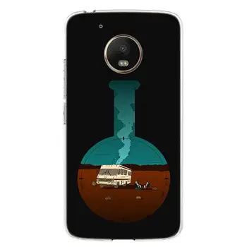 Breaking Bad opera de arta Caz de Telefon Pentru Motorola Moto G8 G9 G7 G6 G5 E6 E5 Plus Joc de Putere + O Acțiune Macro Acoperi Coque Shell