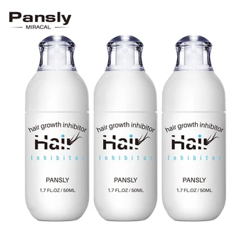 3pcs Unisex Pansly Natural de Creștere a Părului Inhibitor Crema inhibite Lotiune de Corp Picioare, Axila fără durere Facială Îngustă de Păr Porii