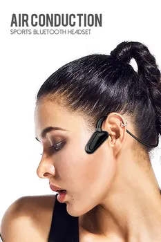 Wireless Conducție Osoasă Cască rezistent la apa IPX5 Casti Bluetooth cu Microfon MP3 Înot Sport Căști Auriculare