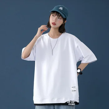 Femei T-Shirt Harajuku Casual Unisex Supradimensionat tricou Punk Gotice HipHop Femeie T-shirt cu Maneci Scurte Streetwear Topuri Tee