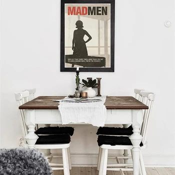 Vintage Mad Men Postere si Printuri Film Clasic Panza Picturi Poze de Perete pentru Camera de zi Decor Acasă