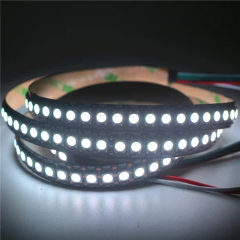 SK6812 LED Pixel Benzi RGBW / RGBWW 4 în 1 DC5V Flexibilă cu LED-uri Lumina